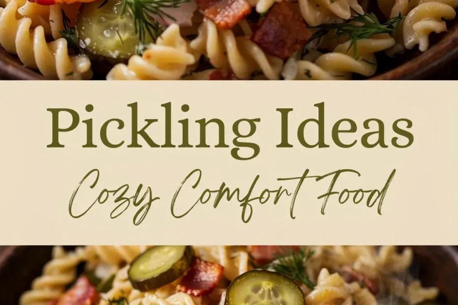 Dill Pickle Bacon Pasta Salad | Tangy BBQ Side Dish | Easy Potluck Recipe