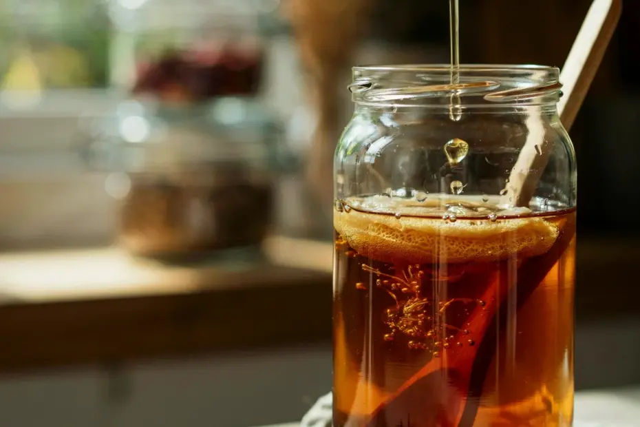 Coffee Kombucha on a Budget | Homemade Iced Latte Recipe