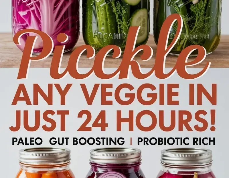 The #1 quick pickling mistake: not waiting 24 hours for these colorful veggies