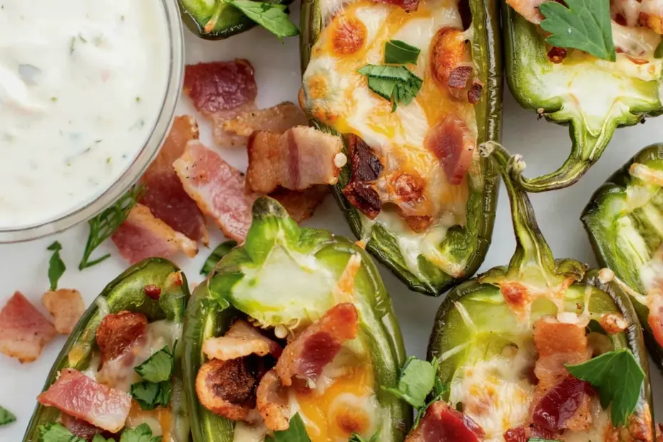 Easy Jalapeno Poppers on a Budget | Cream Cheese Bacon Appetizer