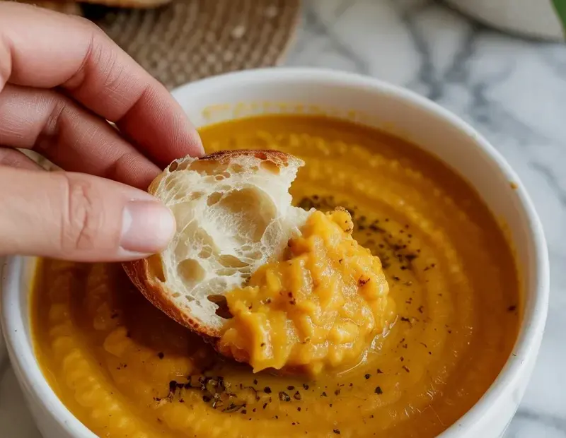 Budget-Friendly Creamy Roasted Tomato Carrot Soup for Gut Health