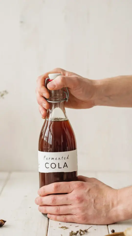 Naturally Fermented Homemade Cola | Easy probiotic soda recipe | Fermentation course ideas