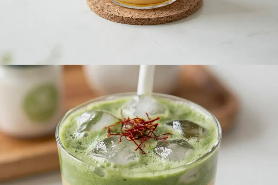 Probiotic Matcha Mango Lassi | Gut-Friendly Smoothie Recipe | Fermented Yogurt Drink