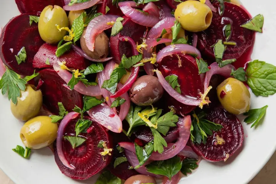 Pickled Beet Salad for Winter | Easy Fermented Beet Recipe