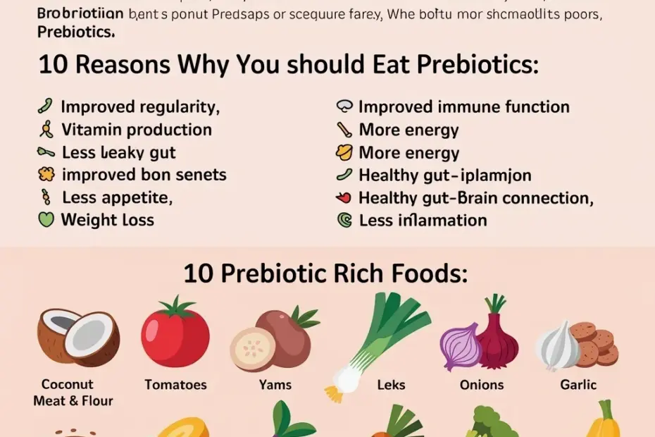 Your Microbiome Needs Prebiotics Not Just Probiotics. Here's the Why
