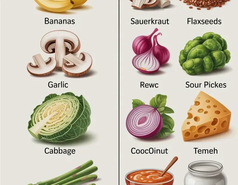 Prebiotics vs Probiotics: Budget-Friendly Foods from This Infographic