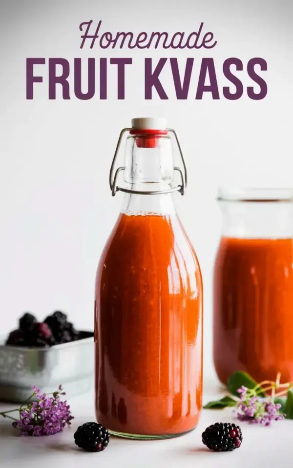 Homemade Fruit Kvass on a Budget | Simple DIY Berry Kvass