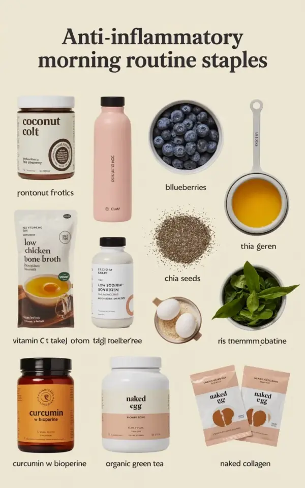 Anti-Inflammatory Morning Routine Staples on a Budget for Real Life