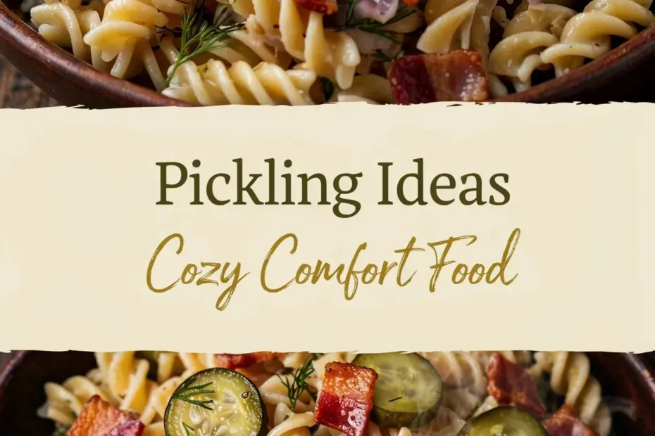 Dill Pickle Bacon Pasta Salad: Tangy Pickles & Crispy Bacon for Potlucks